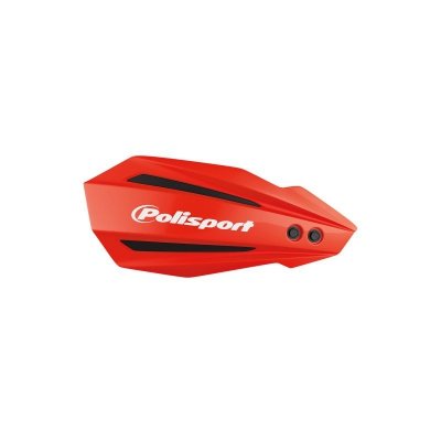 POLISPORT OSŁONY RĄK (HANDBARY) MODEL BULLIT Z UNIWERSALNYM ZESTAWEM MONTAŻOWYM 22/28 HONDA CR 07-22, CRF 07-21 KOLOR CZERWONY