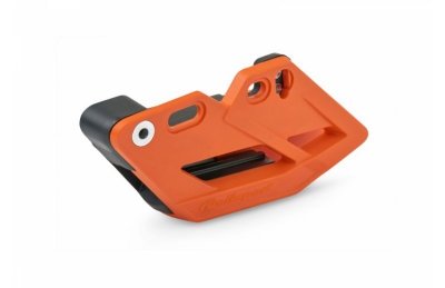 POLISPORT PROWADNICA ŁAŃCUCHA KOMPLETNA KTM SX/SXF 11-22; EXC/EXC-F 12-23; RIEJU MR 250/300 21-25 KOLOR POMARAŃCZOWY