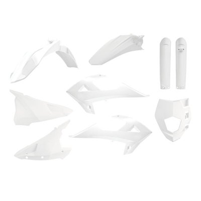 POLISPORT KOMPLET PLASTIKÓW (FULL KIT) GAS GAS EC/EC-E/EC-F 18-20; MR 250/300 21-25; RIEJU MR 250/300 21-24 W ZESTAWIE OSŁONA LA