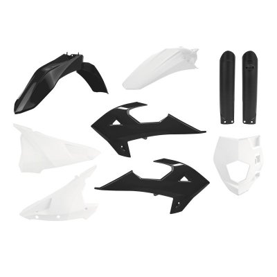POLISPORT KOMPLET PLASTIKÓW (FULL KIT) GAS GAS EC/EC-E/EC-F 18-20; MR 250/300 21-25; RIEJU MR 250/300 21-24 W ZESTAWIE OSŁONA LA