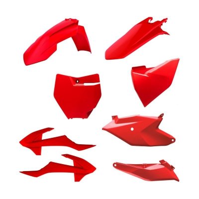 POLISPORT KOMPLET PLASTIKÓW GAS GAS MC 85 21-24 KOLOR OEM CZERWONY
