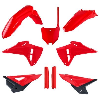 POLISPORT KOMPLET PLASTIKÓW (FULL KIT) HONDA CRF 250R 22-24; CRF 450R 21-24 (RESTYLING NA MODEL 2025) W ZESTAWIE TABLICA PRZEDNI