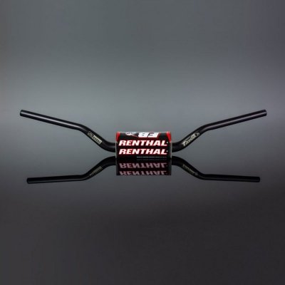 RENTHAL KIEROWNICA (36MM) MX FATBAR 36 HANDLEBAR BLACK VILLOPOTO / STEWART PADDED KOLOR CZARNY Z GĄBKĄ