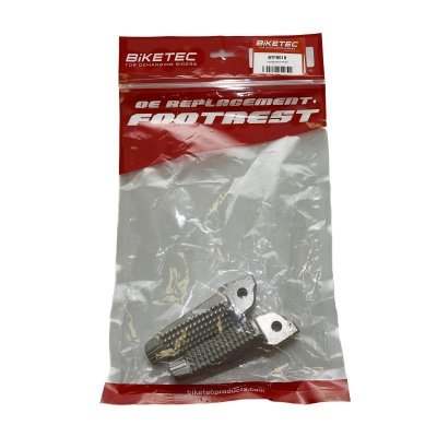 BIKETEC PARTS ZESTAW PODNÓŻKÓW (PODNÓŻKI) KIEROWCY BMW K 1300S/R 08-13, K 1200R/S 03-08, F 800R 05-13, R 1200S HP2 04-06 KOLOR S