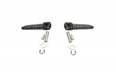 BIKETEC PARTS ZESTAW PODNÓŻKÓW (PODNÓŻKI) KIEROWCY KOMPLETNY Z MOCOWANIAMI KAWASAKI ZX-6R/ZX-10R 03-13, NINJA 650R 06-13, ER6 09