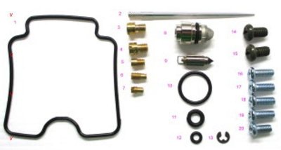 BEARING WORX ZESTAW NAPRAWCZY GAŹNIKA POLARIS PREDATOR 500 03-07 (26-1449)