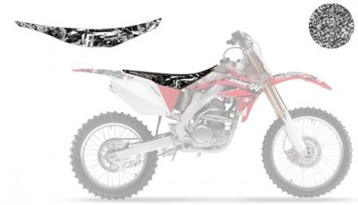 BLACKBIRD WYPRZEDAŻ POKROWIEC / POSZYCIE NA SIEDZENIE HONDA CRF 250R 10-13; CRF 450R 09-12 DIAMOND (10)