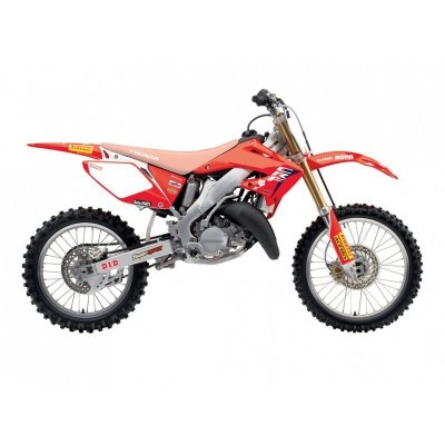 BLACKBIRD KOMPLET NAKLEJEK (OKLEIN) HONDA CR 125R 00-07, CR 250R 02-07 REPLICA TEAM HRC 24