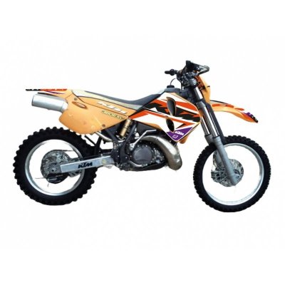 BLACKBIRD KOMPLET NAKLEJEK (OKLEIN) KTM 4T 96-99 (4 STROKE ALL MODELS) DREAM 5