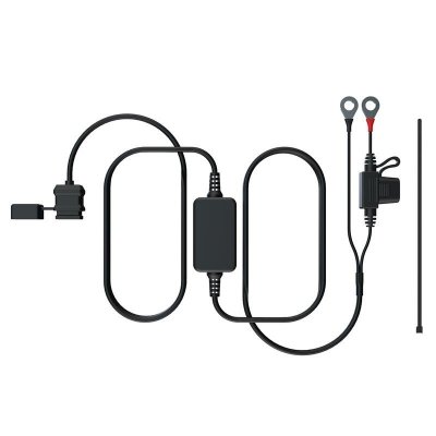 OXFORD ŁADOWARKA UNIWERSALNA USB TYP C 12V 3 AMPERY DŁUGOŚĆ KABLA 1,6 METRA KOLOR CZARNY