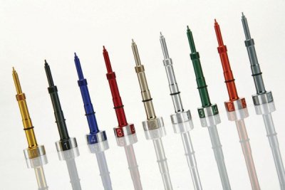 ACCEL ŚRUBA REGULACJI SKŁADU MIESZANKI KOLOR CZERWONY