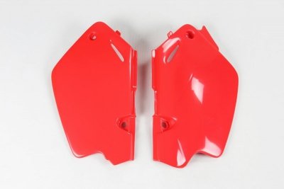 UFO BOCZKI TYLNE HONDA CR 80 96-02 KOLOR CZERWONY