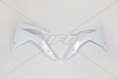 UFO OSŁONY CHŁODNICY HONDA CRF 250R 14-17, CRF 450R 13-16 KOLOR BIAŁY