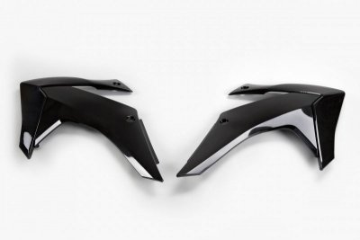 UFO OSŁONY CHŁODNICY HONDA CRF 230 15-21, KOLOR CZARNY - WYPRZEDAŻ