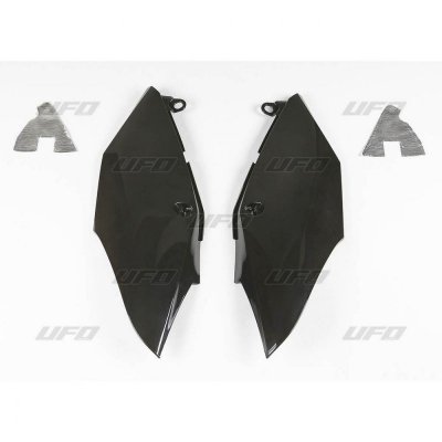 UFO BOCZKI TYLNE HONDA CRF 250R/RX 18-20 KOLOR CZARNY - WYPRZEDAŻ