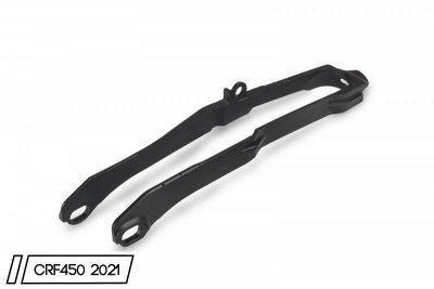 UFO ŚLIZG ŁAŃCUCHA HONDA CRF 250 R 20-25 , CRF 250 RX 21-25 , CRF 450 R / RX 19-25 KOLOR CZARNY