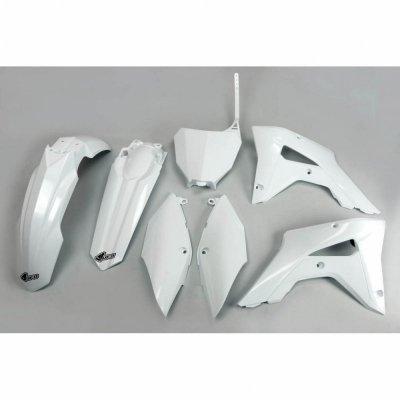 UFO KOMPLET PLASTIKÓW HONDA CRF 250RX 19-21, CRF 450RX 17-20, KOLOR BIAŁY (HO120E041)