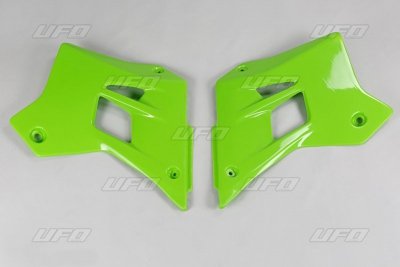 UFO OSŁONY CHŁODNICY KAWASAKI KDX 200 95-18 KOLOR ZIELONY
