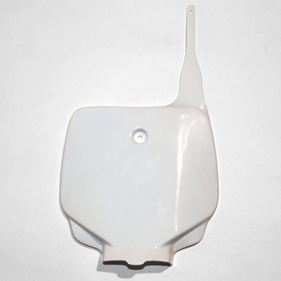 UFO TABLICA NA NUMER STARTOWY KAWASAKI KX 80 98-00, KX 85 01-13 KOLOR BIAŁY