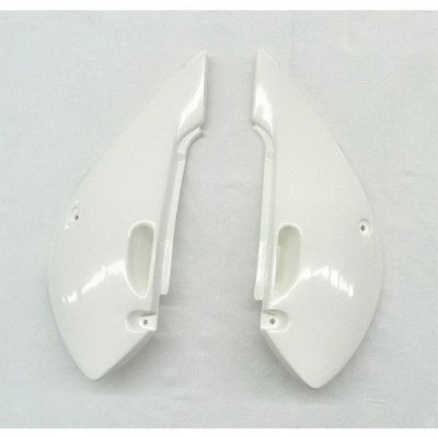 UFO BOCZKI TYLNE KAWASAKI KXF 250 09-12 KOLOR BIAŁY
