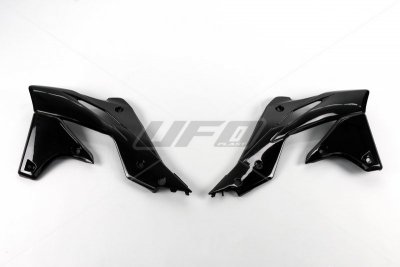 UFO OSŁONY CHŁODNICY KAWASAKI KXF 250 13-16 KOLOR CZARNY