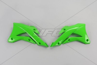 UFO OSŁONY CHŁODNICY KAWASAKI KX 85 14-21, KX 100 14-21 KOLOR ZIELONY