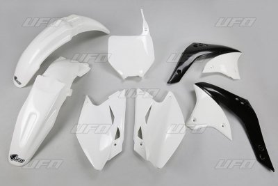 UFO KOMPLET PLASTIKÓW KAWASAKI KXF 450 06-08 KOLOR BIAŁY KX (KA209E047)