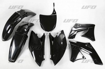 UFO KOMPLET PLASTIKÓW KAWASAKI KXF 250 09-12 KOLOR CZARNY (KA212E001)