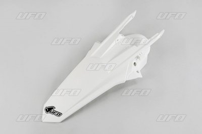 UFO BŁOTNIK TYŁ KTM EXC/EXCF 17-19 TPI, KOLOR BIAŁY