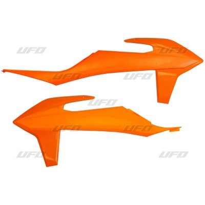 UFO OSŁONY CHŁODNICY KTM SX/SXF 19-20 KOLOR POMARAŃCZOWY