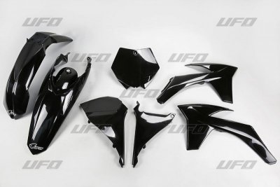 UFO KOMPLET PLASTIKÓW KTM SX/SXF 11 KOLOR CZARNY (KT509E001)