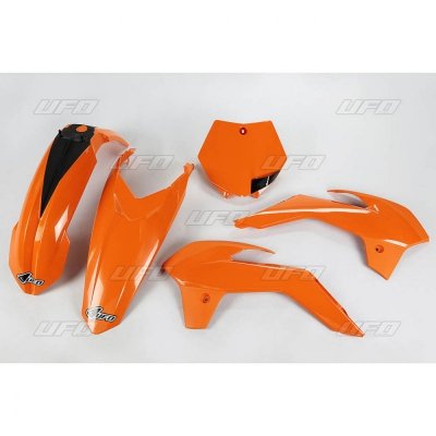 UFO KOMPLET PLASTIKÓW KTM SX 85 13-17 KOLOR POMARAŃCZOWY (KT514E127)
