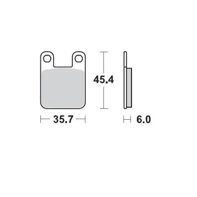 MOTO-MASTER WYPRZEDAŻ KLOCKI HAMULCOWE KH115 SINTER METAL OEM: 11 (SINTERPRO RACING) KTM 65