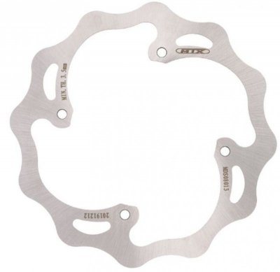 MTX PARTS TARCZA HAMULCOWA TYŁ KTM SX 85 03-10, SX 105 03-19 WAVE (200X110X4MM) (4X6,5MM)