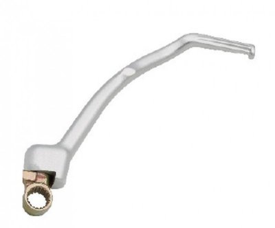 PSYCHIC DŹWIGNIA STARTERA (KOPKA / KIKSTARTER) HONDA CRF 450 X 06-17 (OEM: 28300-MEY-305; 28300-MEY-A00) (ALUMINIOWA) KOLOR SREB