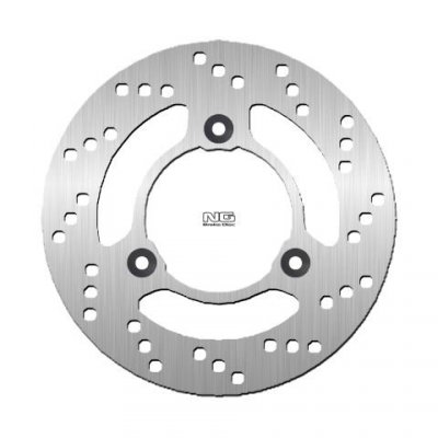 NG TARCZA HAMULCOWA PRZÓD/TYŁ SUZUKI SIXTEEN 125/150 08-14 (220X89X4MM) (3X10,5MM)