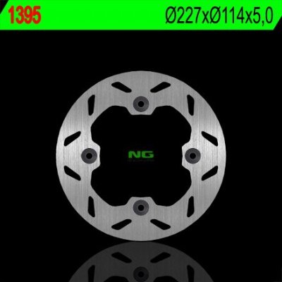 NG TARCZA HAMULCOWA PRZÓD POLARIS RANGER 500/570/700/800/900 09-18 (227X114X5) (4X14,3MM)