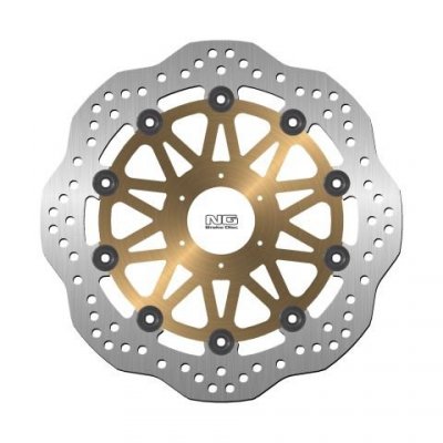 NG TARCZA HAMULCOWA PRZÓD HONDA CBR600 95-98, CBR900/929 93-97 (296X58X4MM) (6X6,5MM) WAVE PŁYWAJĄCA