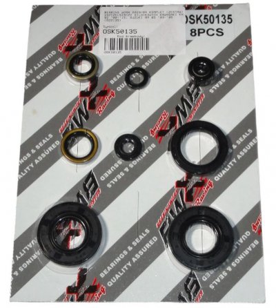 BEARING WORX KOMPLET (ZESTAW) USZCZELNIACZY SILNIKOWYCH KAWASAKI KX 65 00-15, SUZUKI RM 85 03-05 (822135)