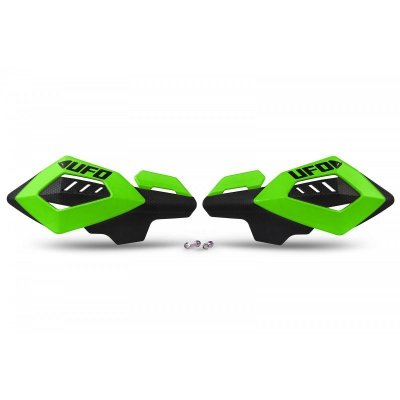 UFO OSŁONY RĄK (HANDBARY) ARCHES KOLOR ZIELONY (Z MOCOWANIAMI 22MM)