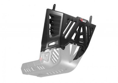 RACETECH (RTECH) OSŁONA SILNIKA Z TECHNOPOLIMERU (GÓRNA) T7 REVOLUTION YAMAHA TENERE 700 19-24 KOLOR CZARNY