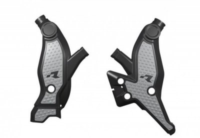 RACETECH (RTECH) 2024/07 OSŁONY RAMY (KOMPLET) T7 REVOLUTION YAMAHA TENERE 700 19-24 KOLOR CZARNY - SZARY