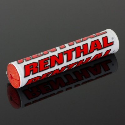 RENTHAL GĄBKA NA KIEROWNICĘ SX PAD (240MM) KOLOR BIAŁY/CZERWONY Z LOGO RENTHAL