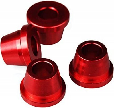 SCAR RACING RUBBER KILLERS TULEJKI MONTAŻOWE MOCOWAŃ KIEROWNICY DO PÓŁEK HONDA CRF 250R 04-25 CRF 450R 02-25, CR 125R 00-07, CR 