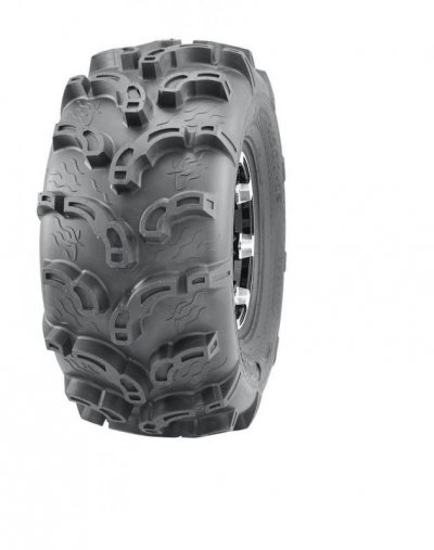 WANDA OPONA ATV 25X8.00-12 6PR P375 43J TL STANDARD PRZÓD (BIAŁY PASEK) DOT 01/2025 (WYSOKOŚĆ BIEŻNIKA 27MM)