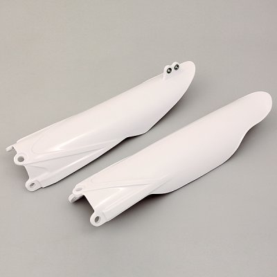 UFO OSŁONY TELESKOPÓW ( AMORTYZATORÓW ) PRZEDNICH YAMAHA YZ 125/250 22-23 , YZF 250/450 10-23, KOLOR BIAŁY