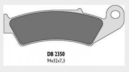 Delta Braking klocki hamulcowe przód Honda 600 XR RM 91