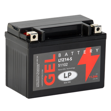 LANDPORT AKUMULATOR ŻELOWY GTZ14-S (MG LTZ14-S) 12V 11,2AH 150X85X109 BEZOBSŁUGOWY - ZALANY (6)