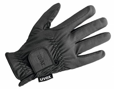 UVEX Rękawiczki jeździeckie sportstyle winter rozm. 8,5 czarne 