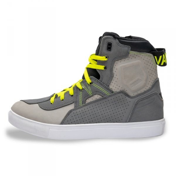 BUTY SKÓRZANE REBELHORN VANDAL MYSTERIOUS GREY/FLUO YELLOW 45